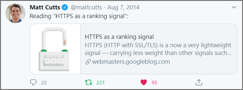 https-ranking-factor-twitter-matt-cutts