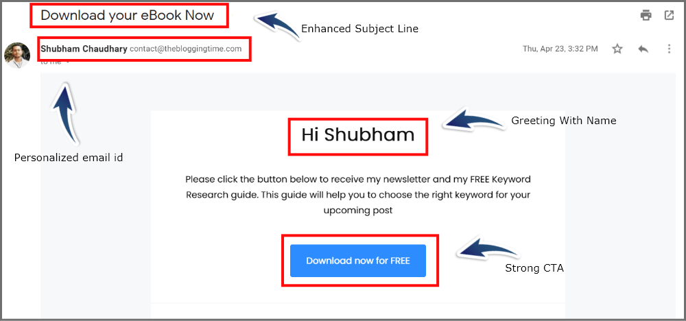 Personalized-Email-To-Enhance-Open-Rate