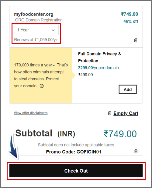 How To Buy A Domain Name From Godaddy 4 Simple Steps Thebloggingtime